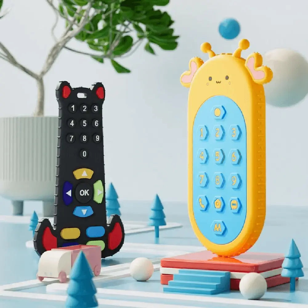 Baby Teething Remote Toys World Of Mothers