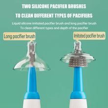 Load image into Gallery viewer, Electric Baby Bottle Brush 1500Mah Multipurpose Silicone Cordless Infants Babe Milk Bottle Nipple Clean Brushes with Extensions