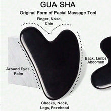 Load image into Gallery viewer, Gua Sha and Jade Stone Facial Massage Roller
