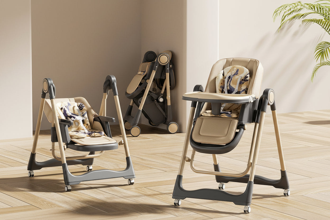 Bespoke 4 in 1 Adjustable High Feeding Chair