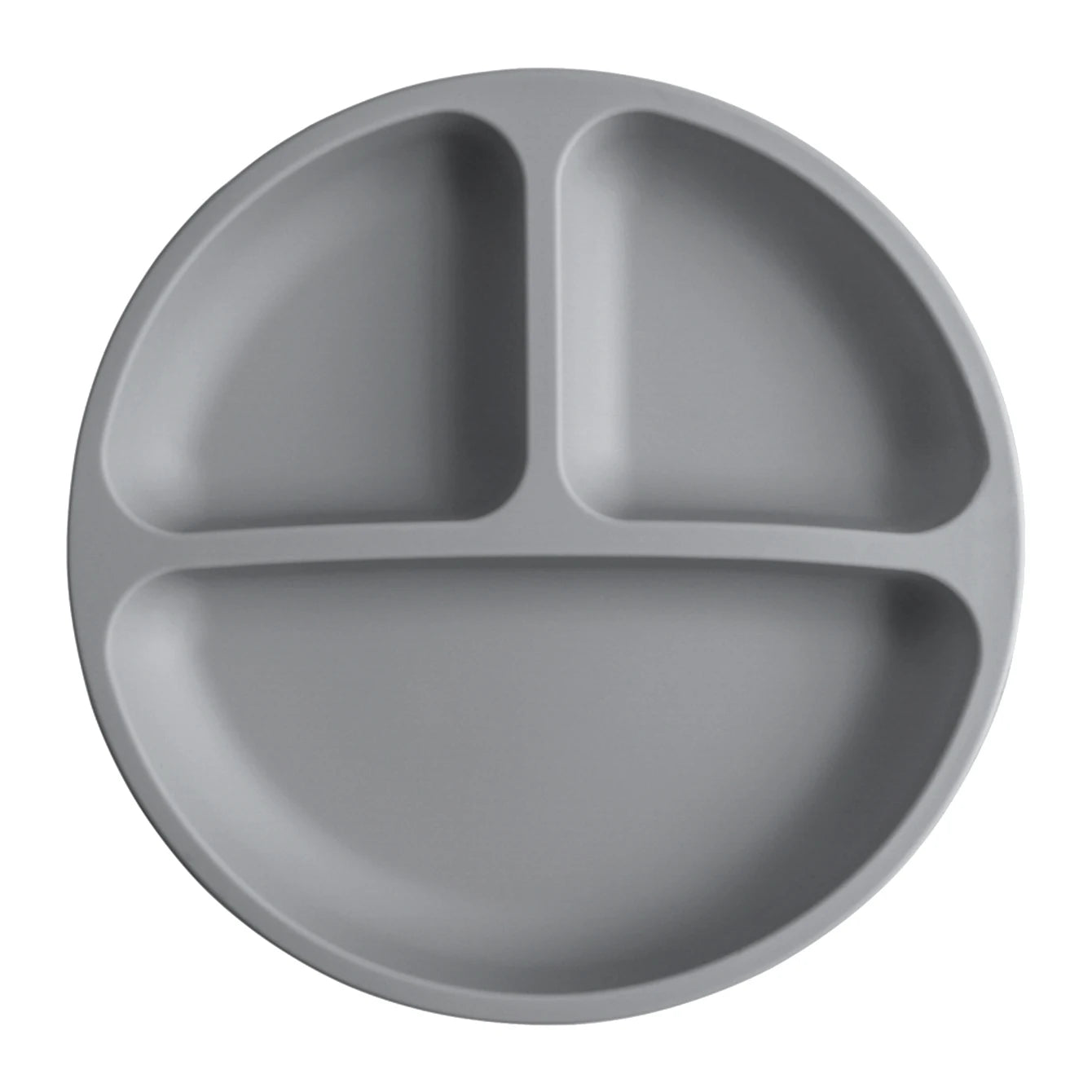 1PCS Baby Sucker Silicone Dining Plate BPA Free Children Dishes Suction Toddle Training Tableware Kids Feeding Bowls Baby Stuff