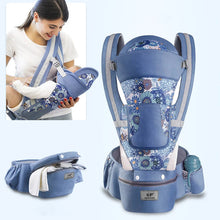 Load image into Gallery viewer, 4-Way Ergonomic Baby Carrier and Backpack