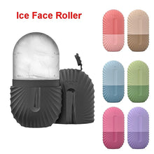 Load image into Gallery viewer, Ice Face Roller Ice Cube Beauty Massage Silicone Ice Mold for Eye Puffiness Ice Facial Roller Shrink Pores