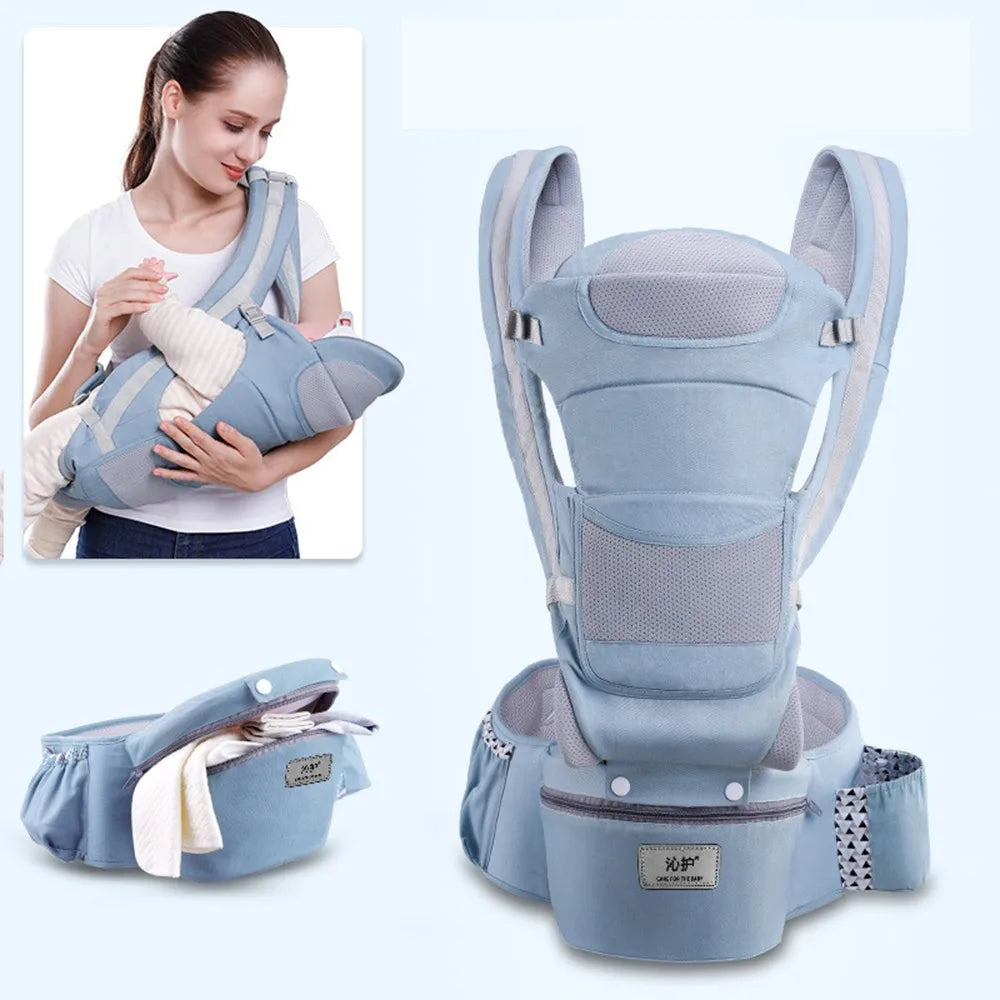 4-Way Ergonomic Baby Carrier and Backpack