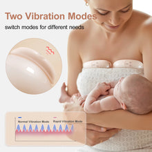 Load image into Gallery viewer, NCVI Breast Massager with Heat and Vibration 2 in 1- Ergonomic, Portable Breastfeeding Support for Nursing Moms, Bpa-Free