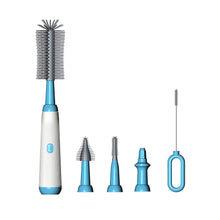 Load image into Gallery viewer, Electric Baby Bottle Brush 1500Mah Multipurpose Silicone Cordless Infants Babe Milk Bottle Nipple Clean Brushes with Extensions