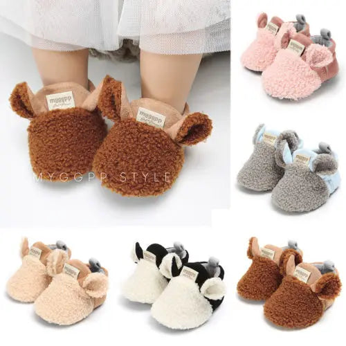 Cozy Winter Toddler Baby Shoes