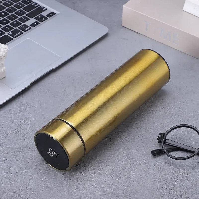 500ML Intelligent Cold and Heat Thermos Temperature Bottle