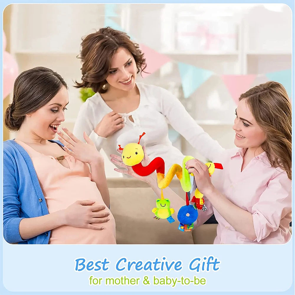 Hanging Musical Spiral Toy for Cribs or Strollers