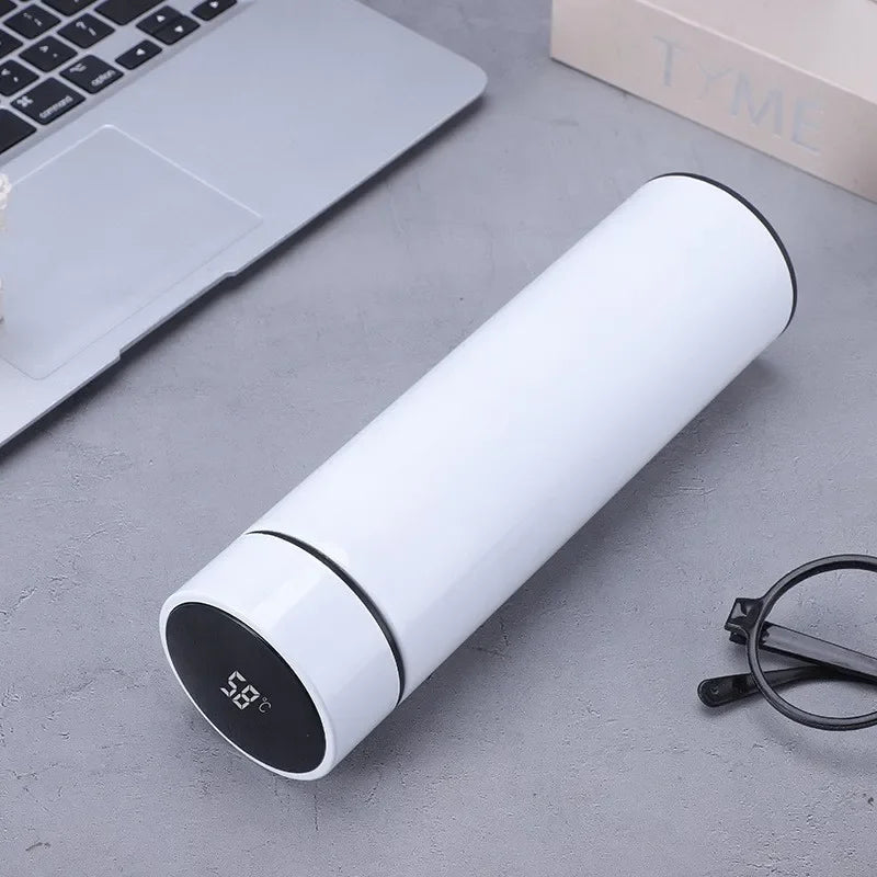 500ML Intelligent Cold and Heat Thermos Temperature Bottle