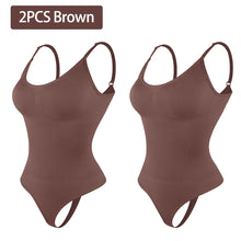 Load image into Gallery viewer, Women&#39;s Shape Wear Bodysuit Brown