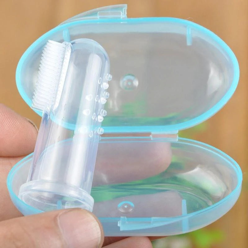 Soft Finger Toothbrush Baby Kid Oral Cleaning Teeth Care Hygiene Brush Infant Tooth Brush for Newborn Care