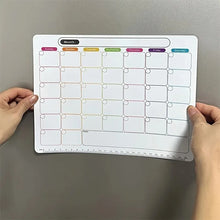 Load image into Gallery viewer, Refrigerator Magnet Calender Monthly and Weekly Planner