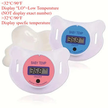 Load image into Gallery viewer, Thermometer LCD Display Pacifier/Nummy