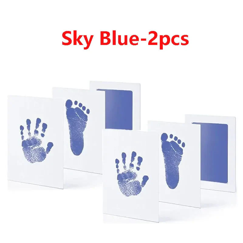 Handprint and Footprints Ink Memory - organic and non-toxic
