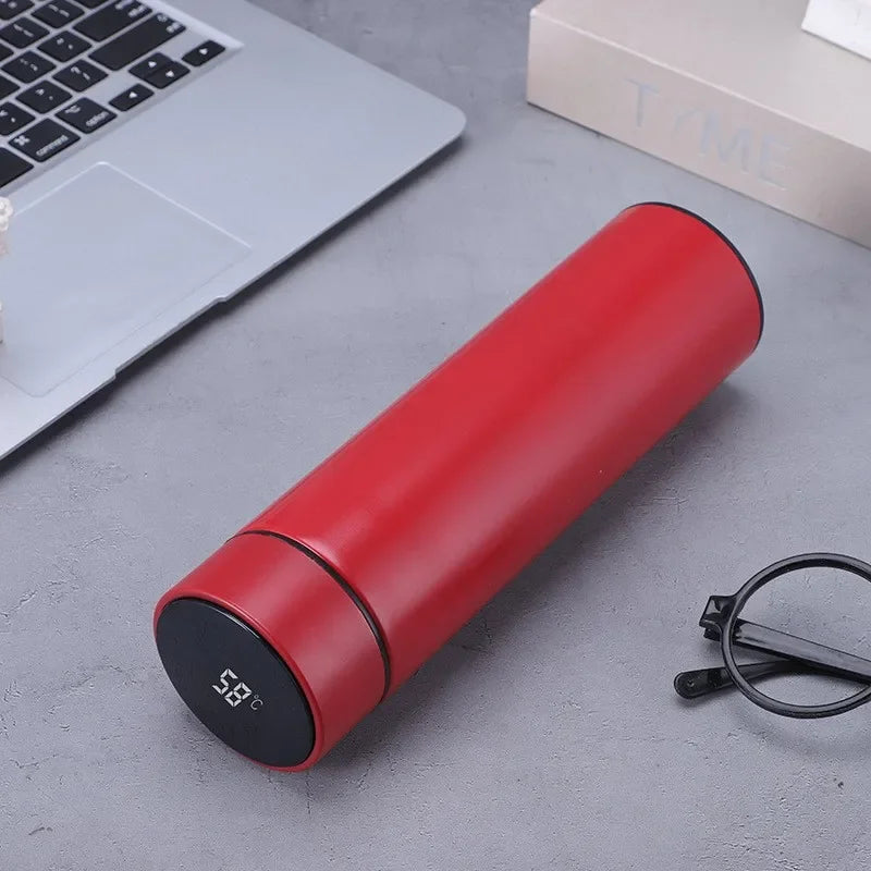 500ML Intelligent Cold and Heat Thermos Temperature Bottle