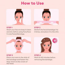 Load image into Gallery viewer, Women Face Slimming Bandage Face Lifting Band V Line Shaper Chin Cheek Lift up Belt Facial Massage Strap Beauty Skin Care Tools