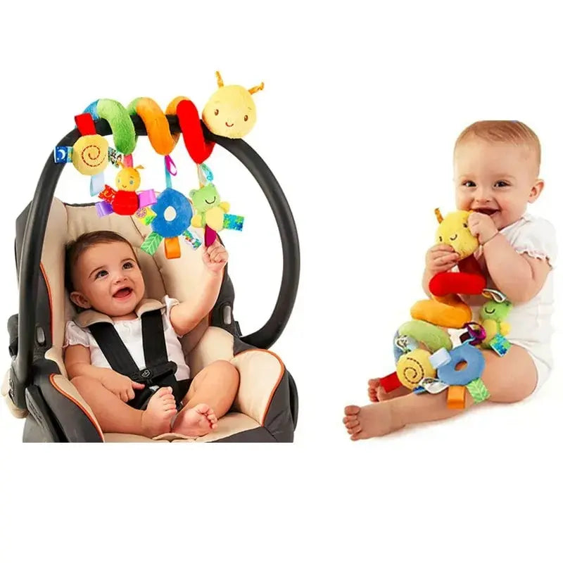 Hanging Musical Spiral Toy for Cribs or Strollers