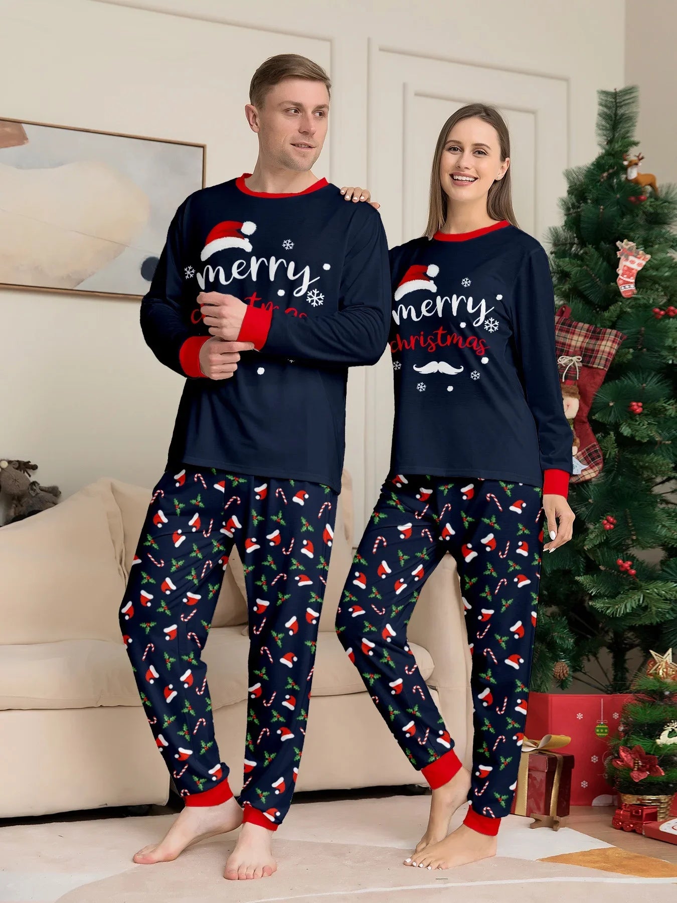 Matching Christmas Pajama Onesie