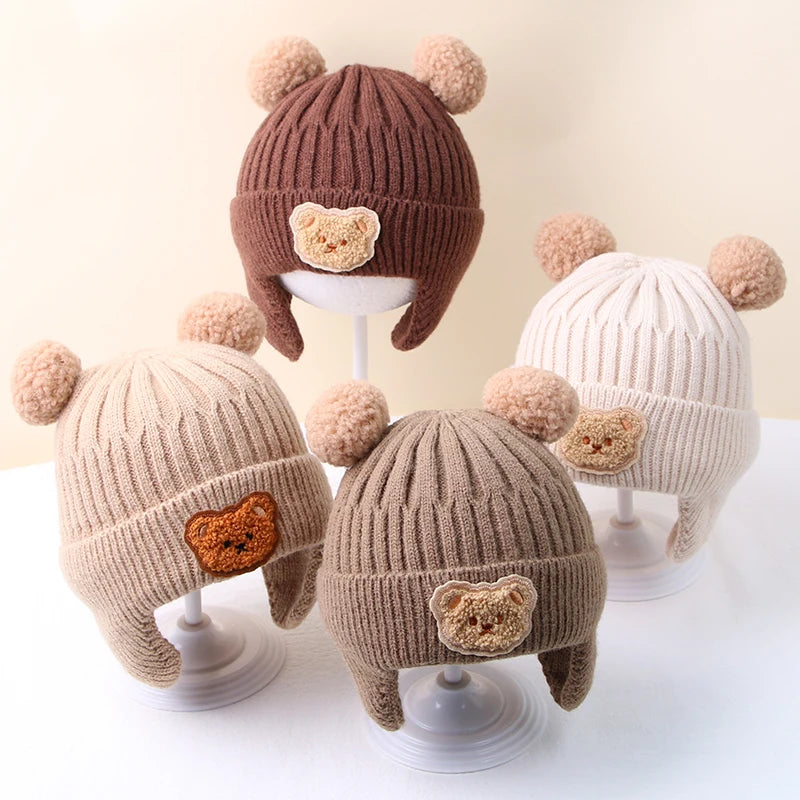 Adorable Winter Baby Beanie Unisex
