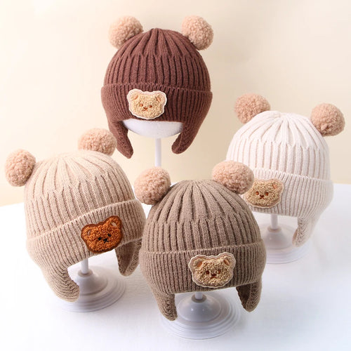 Adorable Winter Baby Beanie Unisex