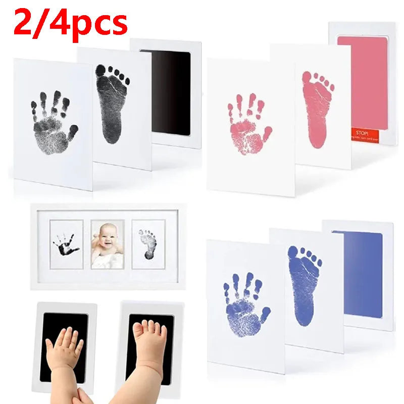 Handprint and Footprints Ink Memory - organic and non-toxic