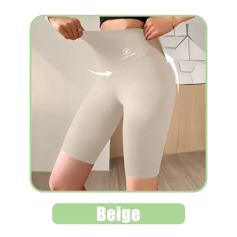 High Waist Shape Wear Sculpting Shorts