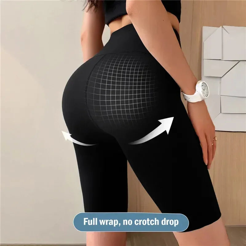 High Waist Shape Wear Sculpting Shorts