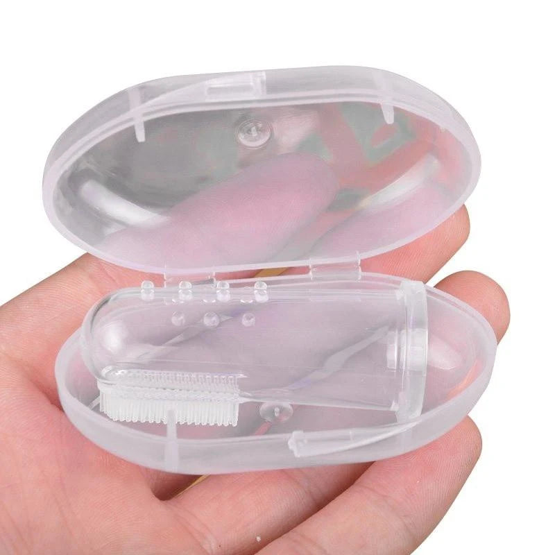 Soft Finger Toothbrush Baby Kid Oral Cleaning Teeth Care Hygiene Brush Infant Tooth Brush for Newborn Care