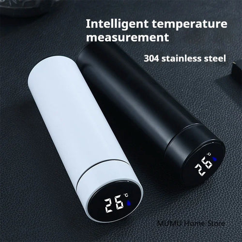 500ML Intelligent Cold and Heat Thermos Temperature Bottle