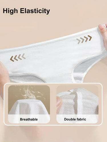 Premium Leak-Proof Women's Disposable Underwear, 5-Piece Set
