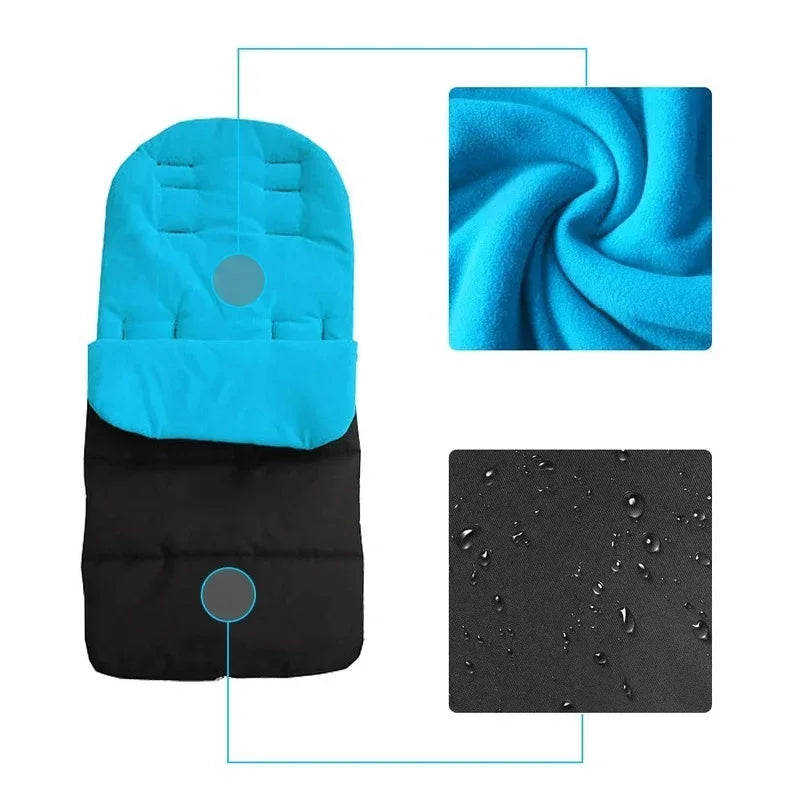 Windproof Stroller Sleeping Bag Cover Blanket