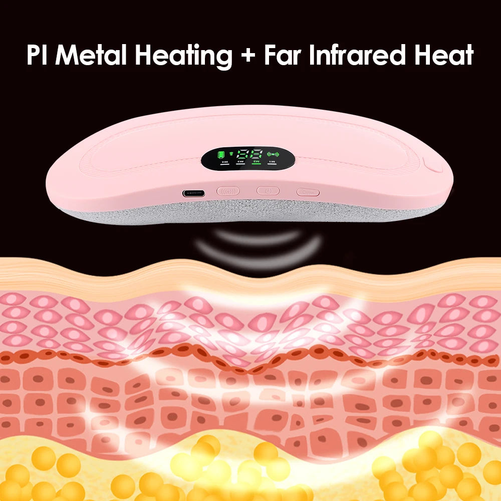 Electric Heating Pad with Massage Settings