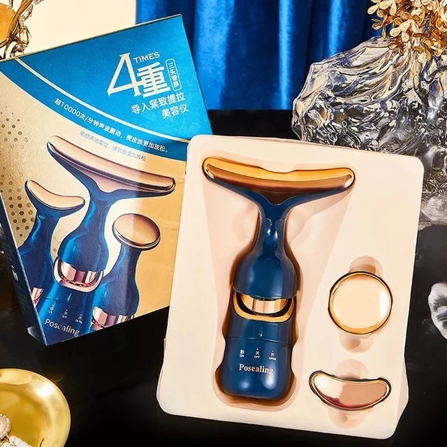 Facial, Eye & Neck Massager with Heat