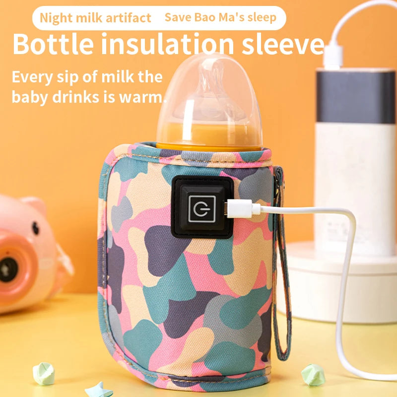 Portable Nursing Bottle Warmer and Holder