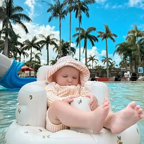 Anti-Fall Back Support Baby Inflatable Sofa Chair Back 