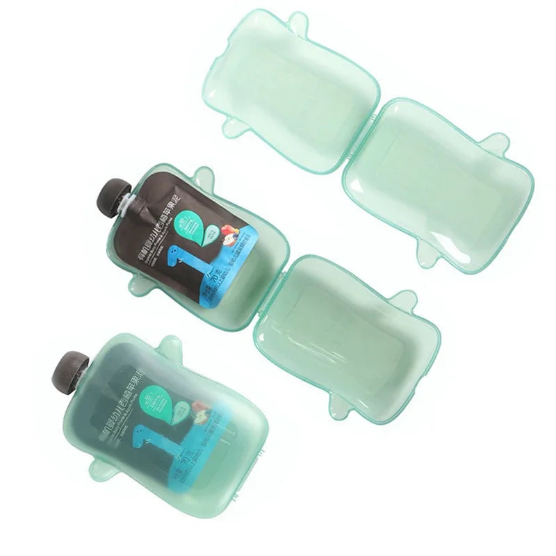 Anti Squeeze Food Pouch Holder 