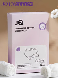 Premium Leak-Proof Women's Disposable Underwear, 5-Piece Set