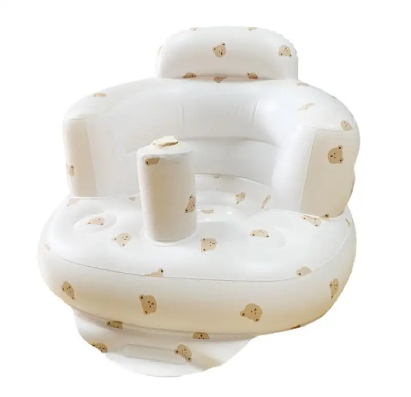 Anti-Fall Back Support Baby Inflatable Sofa Chair Back 