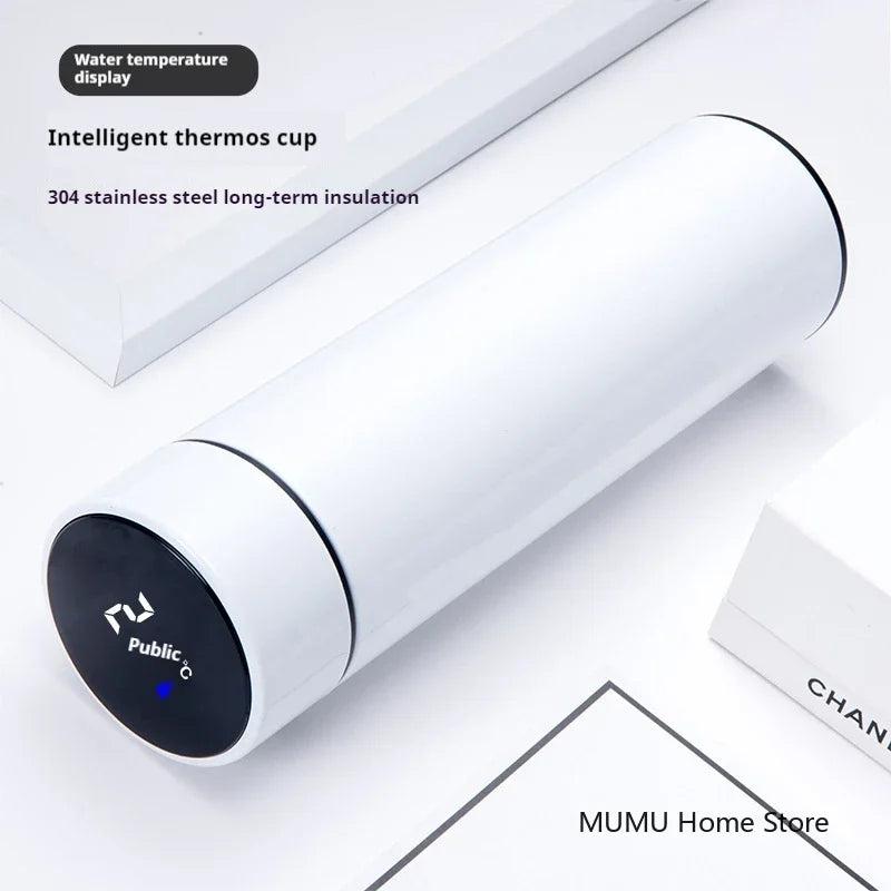 500ML Intelligent Cold and Heat Thermos Temperature Bottle