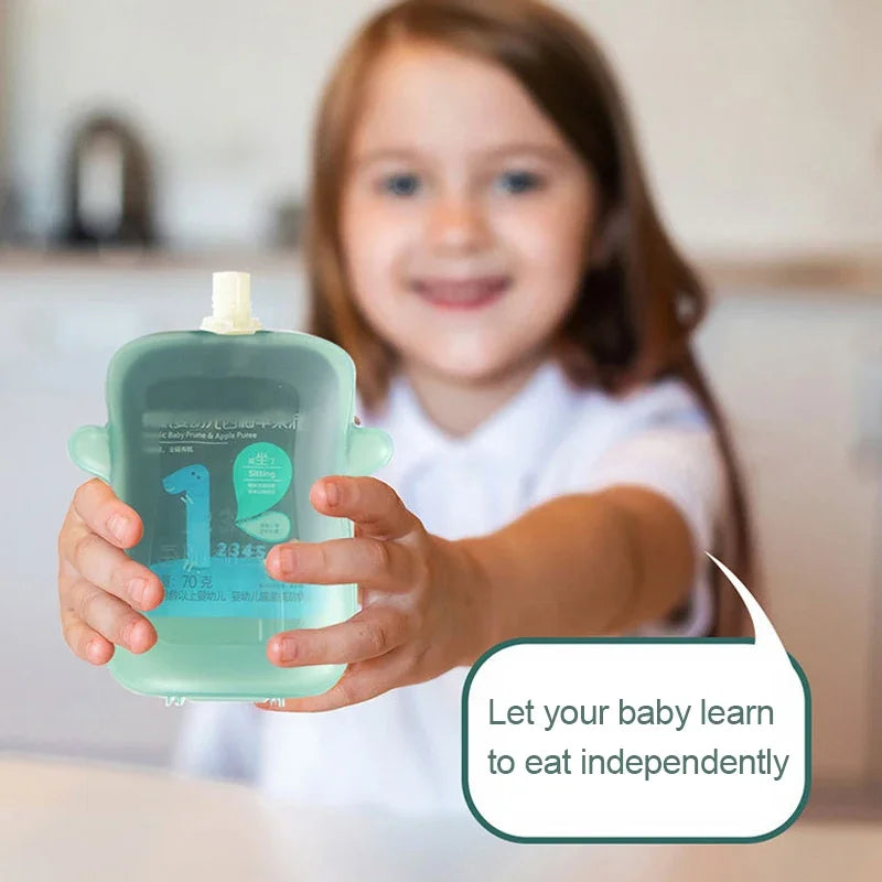 Anti Squeeze Food Pouch Holder 