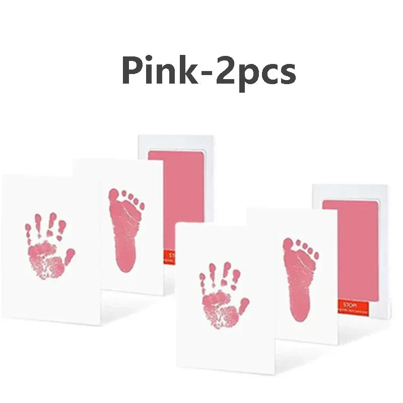 Handprint and Footprints Ink Memory - organic and non-toxic