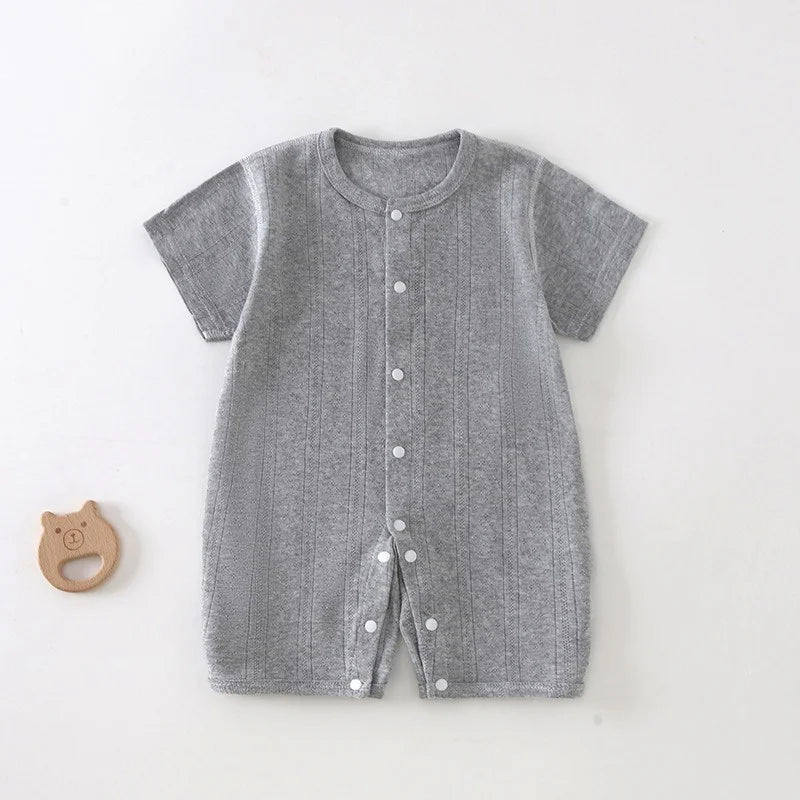 Baby Short Sleeved Jumpsuit 
