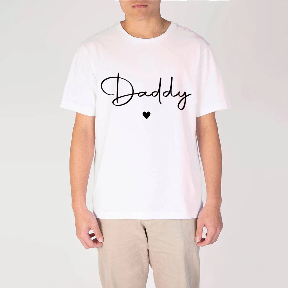 Printed Short Sleeve Family Matching Outfits