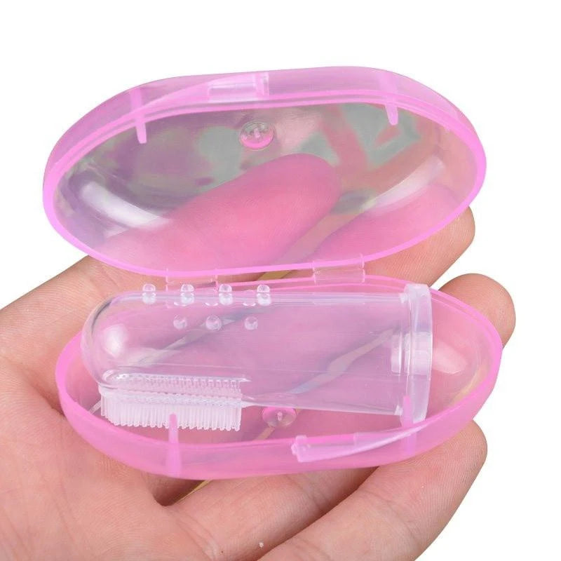 Soft Finger Toothbrush Baby Kid Oral Cleaning Teeth Care Hygiene Brush Infant Tooth Brush for Newborn Care