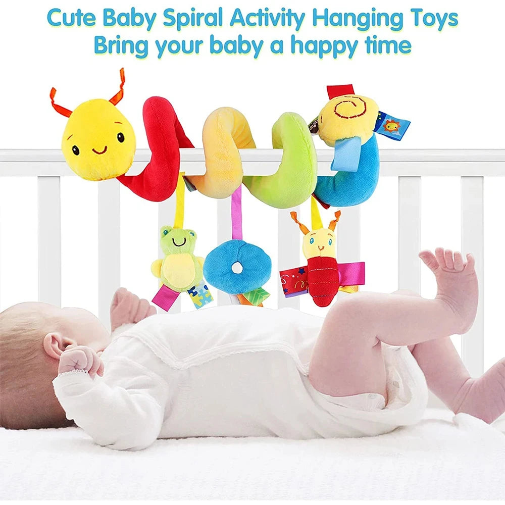 Hanging Musical Spiral Toy for Cribs or Strollers