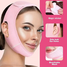 Load image into Gallery viewer, Women Face Slimming Bandage Face Lifting Band V Line Shaper Chin Cheek Lift up Belt Facial Massage Strap Beauty Skin Care Tools