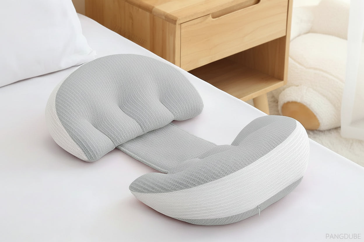Pregnancy Pillow with 1Pc Free an Auxiliary Pillow Cotton Waist Support Pillow for Pregnant Women Sleeping Body Pillow