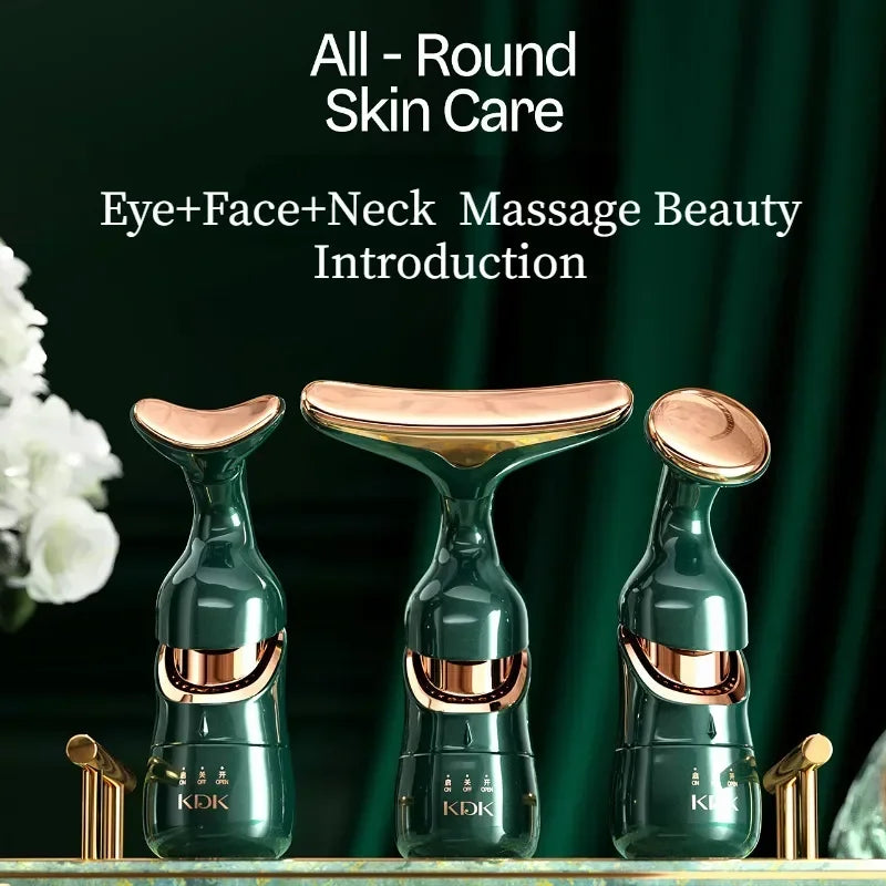 Facial, Eye & Neck Massager with Heat