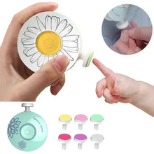 Load image into Gallery viewer, Electric Baby Nail Trimmer Baby Items Kid Nail Polisher Tool Care Kit Easy to Trim Nail File Newborn Baby Things Bebe Accessorie